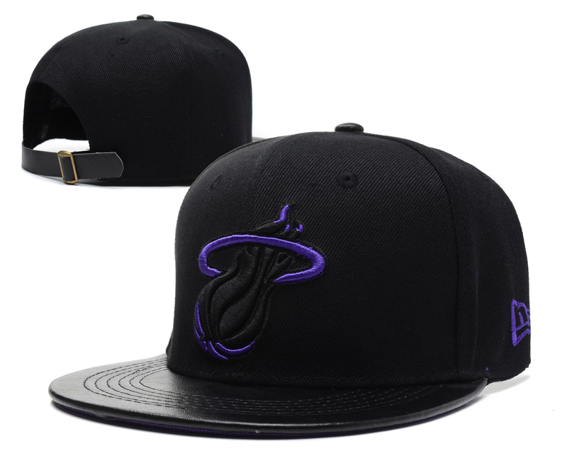 NBA Miami Heat NE Strapback Hat #34
